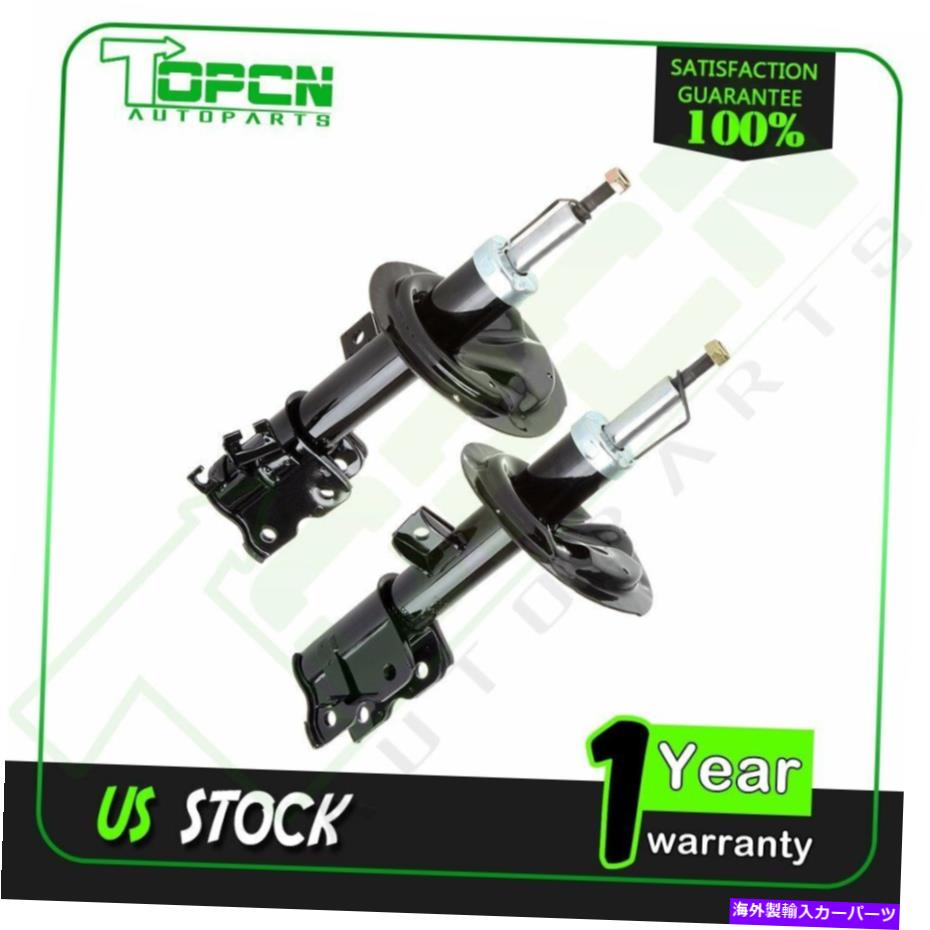 Strut Mount 新しいフロント左＆右のストラットアセンブリショックに適合します2004-2009日産クエスト New Front Left & Right Struts Assembly Shocks Fits 2004-2009 Nissan Quest【並行輸入品】
