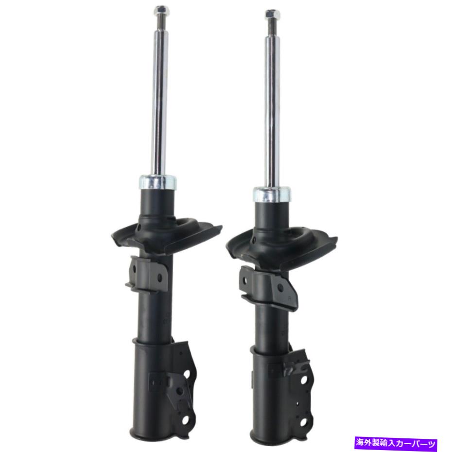 Strut Mount 2011年から2014年のショックアブソーバーとストラットアセンブリ2マツダ2フロント左＆右側 Shock Absorber and Strut Assembly For 2011-2014 Mazda 2 Front Left & Right Side【並行輸入品】