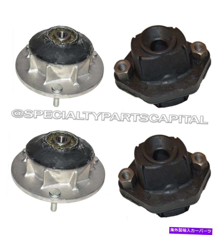 Strut Mount フロント +リアストラットショックマウントベアリングベアリングF BMW E90 XI XDRIVEセット4 Front + Rear Strut Shock Mount Mounts Bearing Bearings f BMW E90 Xi Xdrive Set 4【並行輸入品】