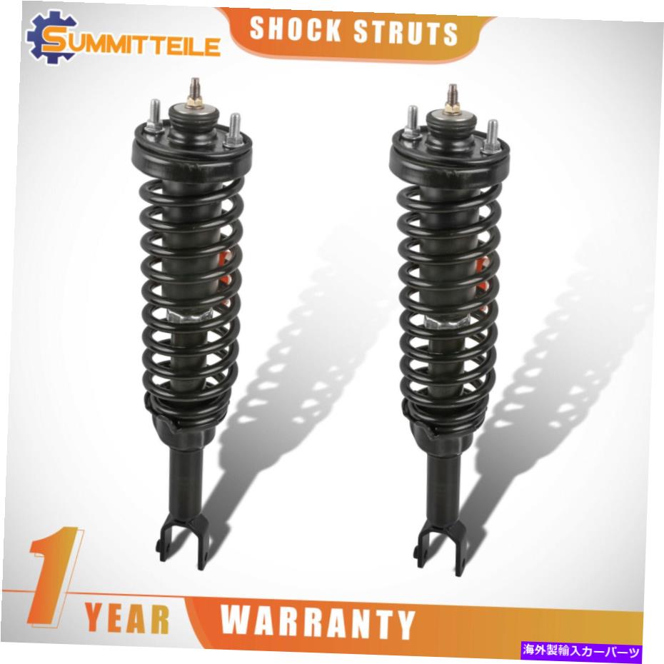 Strut Mount 1996年から2000年のホンダシビック17192の2PCSリアの左＆右ショックアブソーバー 2PCS Rear Left & Right Shock Absorbers For 1996-2000 Honda Civic 17192【並行輸入品】
