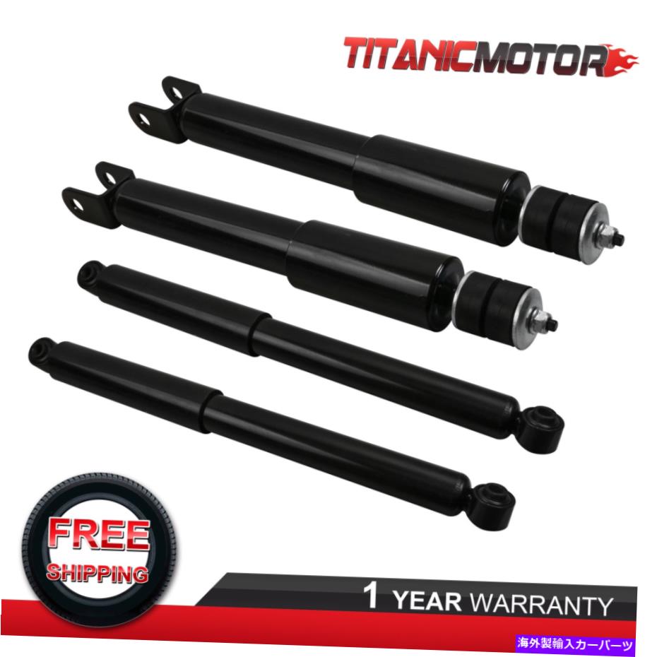 Strut Mount キット（4）フロントリアの左右ショックはシボレータホGMCユーコン4WD RWDのためのストラット Kit(4) Front Rear Left Right Shocks Struts For Chevrolet Tahoe GMC Yukon 4WD RWD【並行輸入品】
