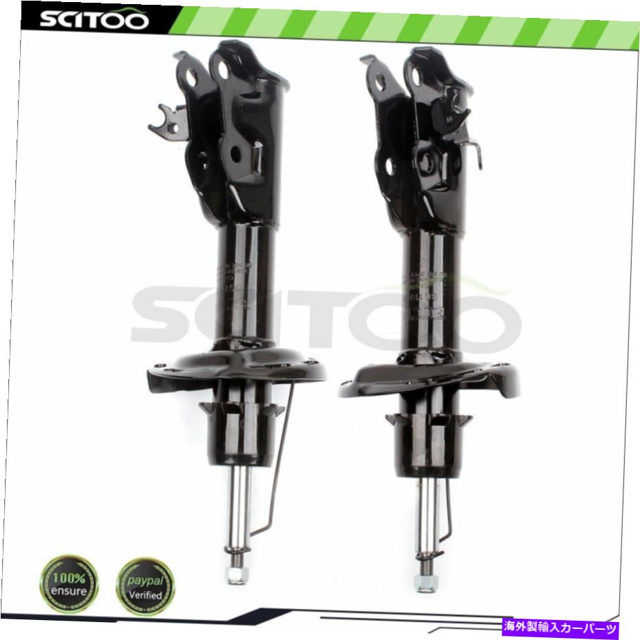 Strut Mount 2006年から2011年のフロントペアストラットショックホンダシビッククーペセダン1.3L 1.8L Front Pair Struts Shocks for 2006-2011 Honda Civic Coupe Sedan 1.3L 1.8L【並行輸入品】