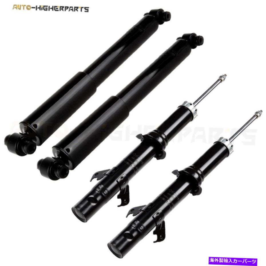 Strut Mount フォードリンカーンマツダマーキュリー2ペアフロントストラットとリアショックフルセット For Ford Lincoln Mazda Mercury 2 Pair Front Struts & Rear Shocks Full Set【並行輸入品】
