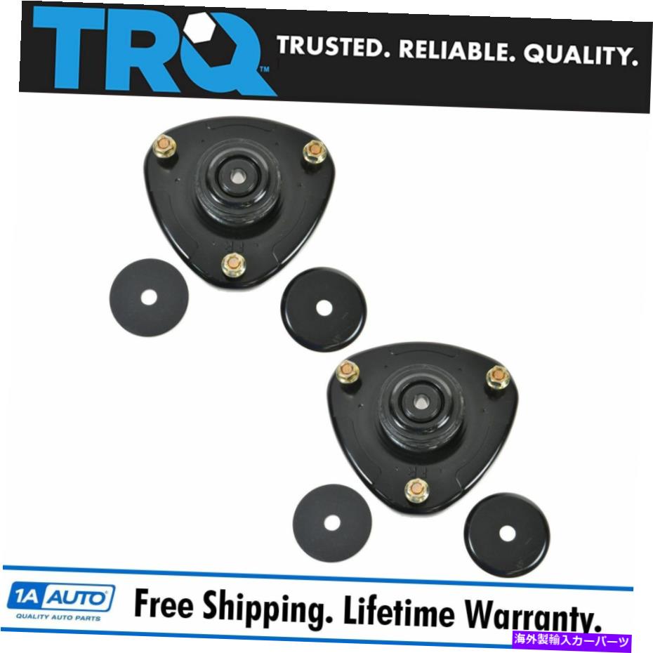 Strut Mount TRQフロントアッパーストラットマウントホンダオデッセイパイロットACURA MDXのベアリングペア TRQ Front Upper Strut Mounts w/ Bearing Pair for Honda Odyssey Pilot Acura MDX【並行輸入品】