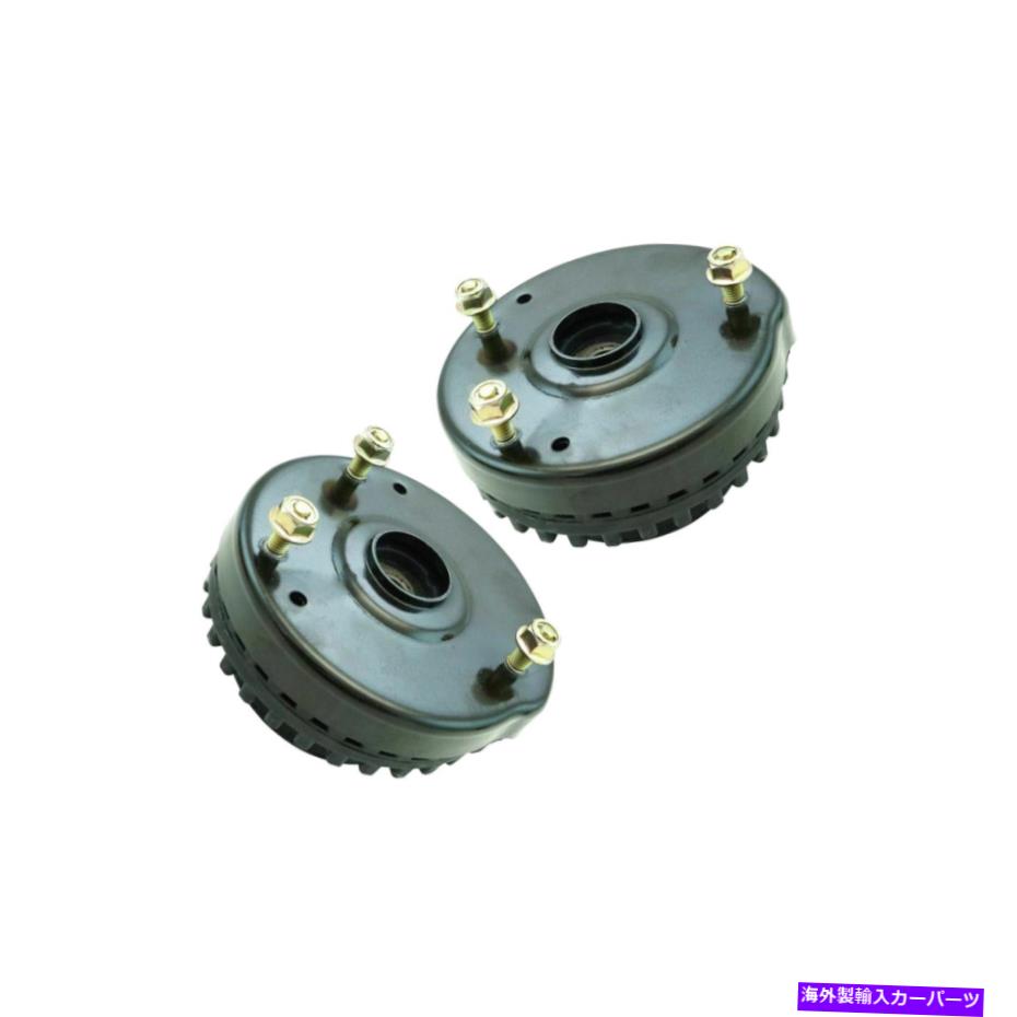 Strut Mount 300チャレンジャーチャージャーマグナムRWDのためのフロントアッパーストラットショックマウントキットペア Front Upper Strut Shock Mount Kit Pair For 300 Challenger Charger Magnum RWD【並行輸入品】