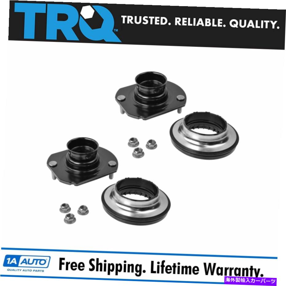 Strut Mount TRQフロントアッパーストラットショックマウントw/ベアリングキットペア左と右のトラバース TRQ Front Upper Strut Shock Mount w/ Bearing Kit Pair Left & Right For Traverse【並行輸入品】