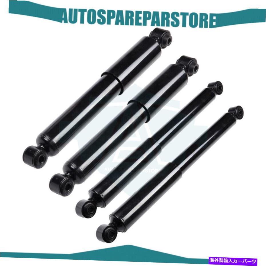 Strut Mount フロントリアフルセットショック07-09クライスラーアスペン2004-09ダッジデュランゴ Front Rear Full Set Shocks Struts For 07-09 Chrysler Aspen 2004-09 Dodge Durango【並行輸入品】