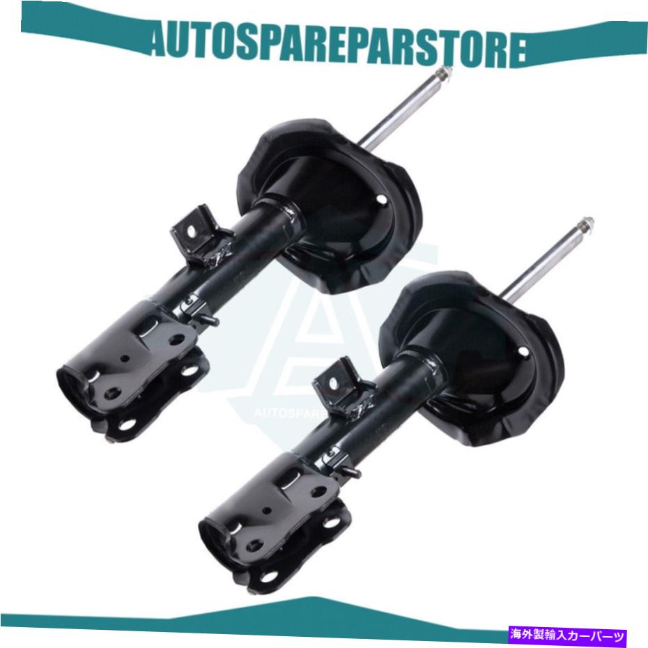 Strut Mount フロントペアショック2007-2013 Mitsubishi Outlanderのフロントペアショックストラットアセンブリ Front Pair Shocks Suspension Struts Assembly for 2007-2013 Mitsubishi Outlander【並行輸入品】