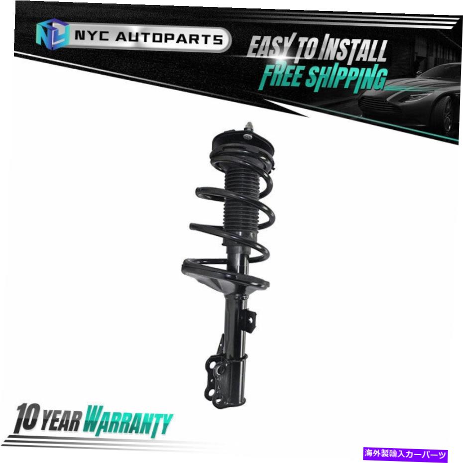 Strut Mount 2002年から2003年のトヨタカムリレクサスES300のフロントレフストラット＆コイルスプリングセット Front Left Strut & Coil Spring Set for 2002-2003 Toyota Camry Lexus ES300 NO AVS【並行輸入品】