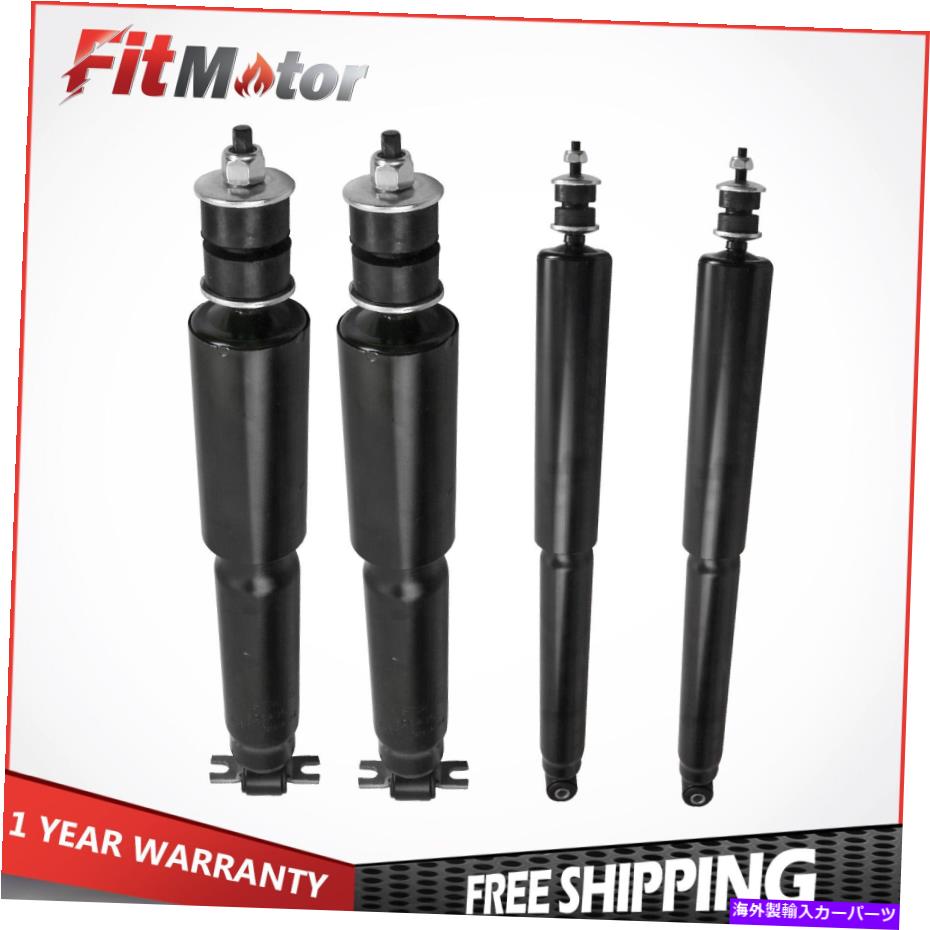 Strut Mount 1998年から2003年のショックアブソーバーFORD F150 2WDフロント＆リアドライバーと乗客 Shocks Absorbers For 1998-2003 Ford F150 2WD Front & Rear Driver & Passenger【並行輸入品】