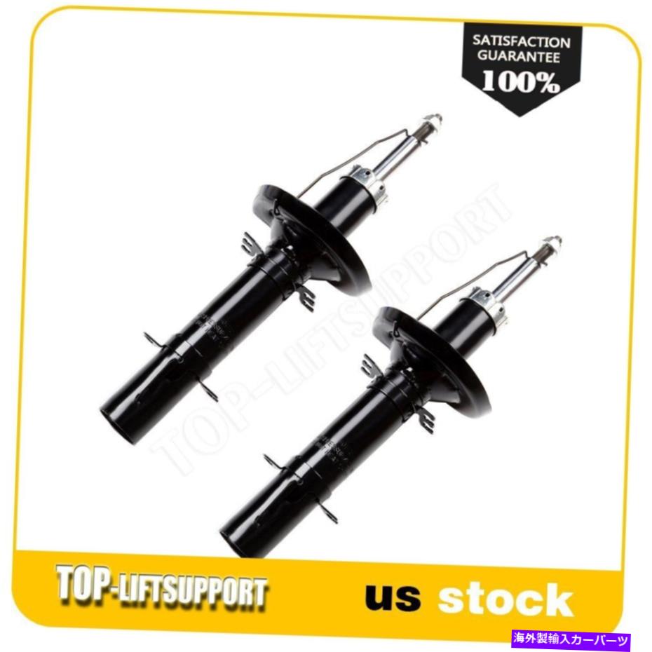 Strut Mount 1999年から2006年のフォルクスワーゲンゴルフ /ジェッタのフロントペアプレミアムストラットとガスショック Front Pair Premium Strut & Gas Shocks for 1999-2006 Volkswagen Golf /Jetta【並行輸入品】