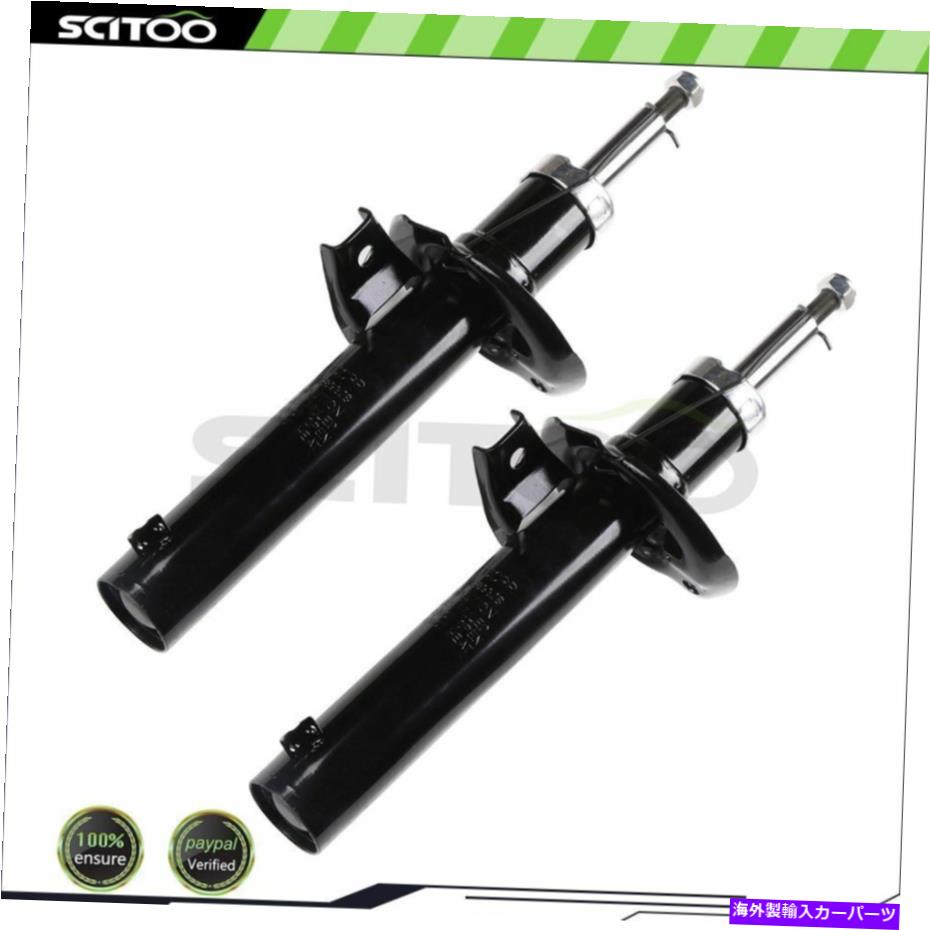 Strut Mount フォルクスワーゲンゴルフビートルジェッタパッサットウサギのフロントペアショックとストラット Front Pair Shocks & Struts for Volkswagen Golf Beetle Jetta Passat Rabbit【並行輸入品】