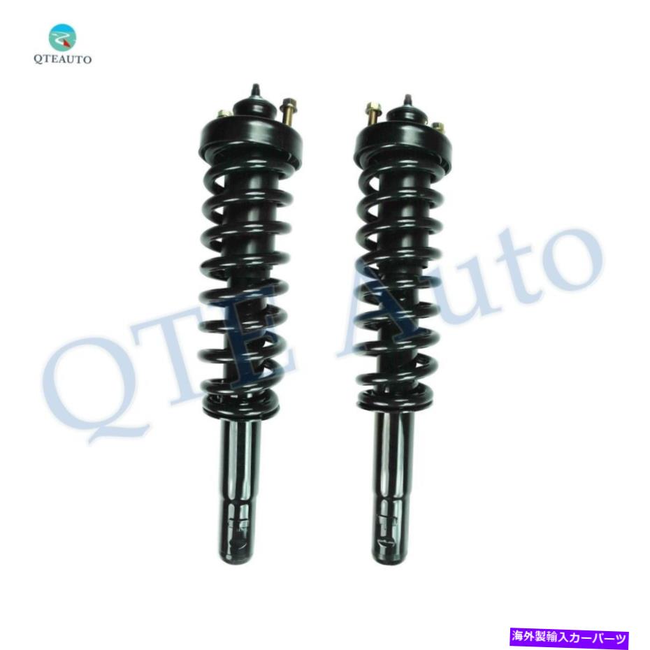 Strut Mount ペアフロントライトクイックコンプリート - 1997年から2001年のホンダCR-Vのコイルスプリング Pair Front-Right Quick Complete Strut - Coil Spring For 1997-2001 Honda CR-V【並行輸入品】