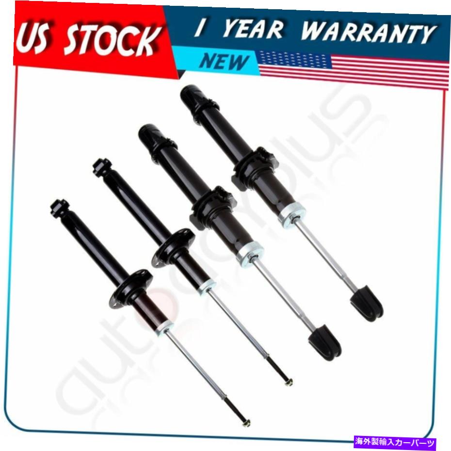 Strut Mount 2003-07ホンダアコード2004-08 Acura TLのフロントリアの左右ショックストラット Front Rear Left Right Shocks Struts for 2003-07 Honda Accord 2004-08 Acura TL【並行輸入品】