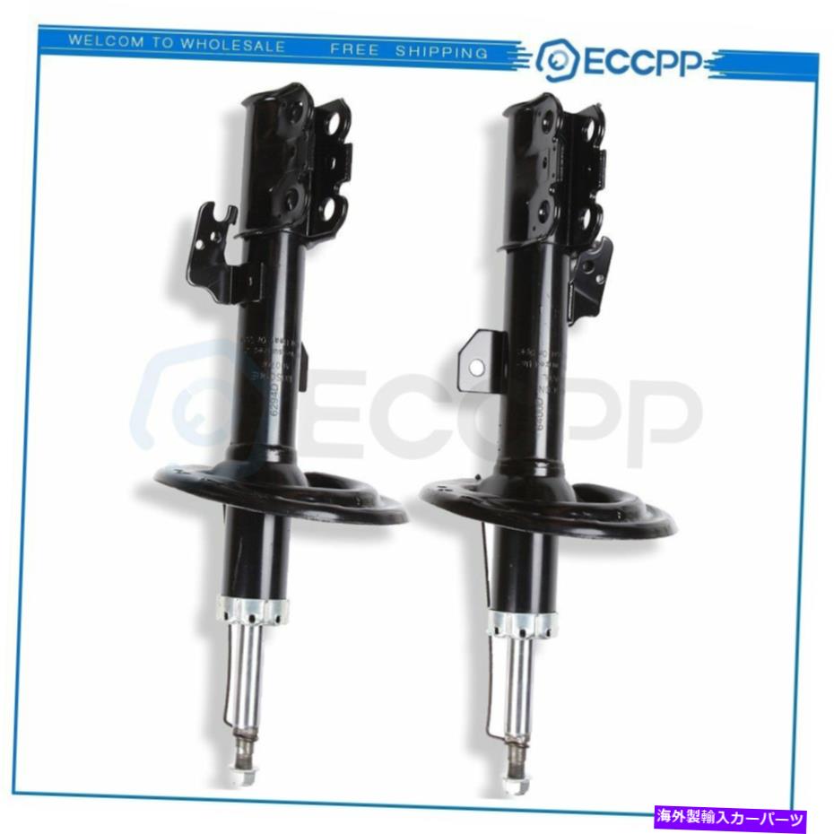 Strut Mount フロントペアストラットショック2007-2010トヨタシエナFWD 3.5L V6左右 Front Pair Struts Shocks For 2007-2010 Toyota Sienna FWD 3.5L V6 Left Right【並行輸入品】