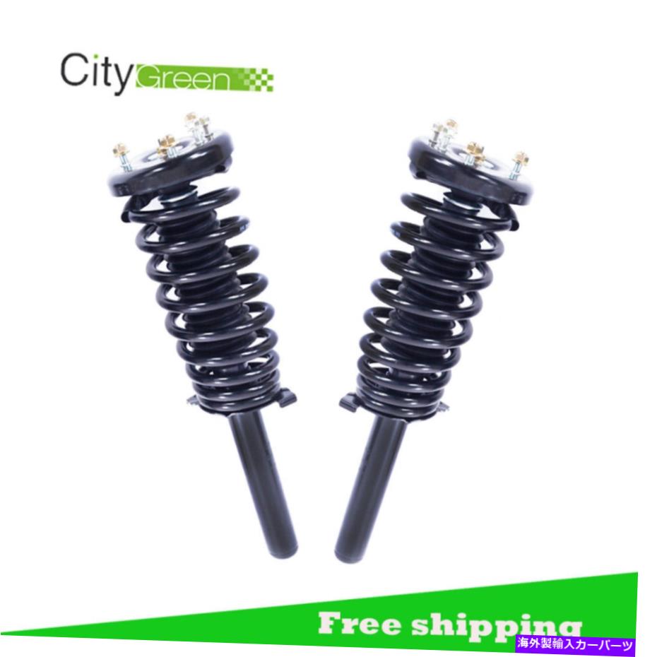 Strut Mount 98-02ホンダアコードのためのマウントペア付きフロントクイックコンプリートストラットとコイルスプリングスペア Front Quick Complete Struts & Coil Springs w/Mounts Pair For 98-02 Honda Accord【並行輸入品】