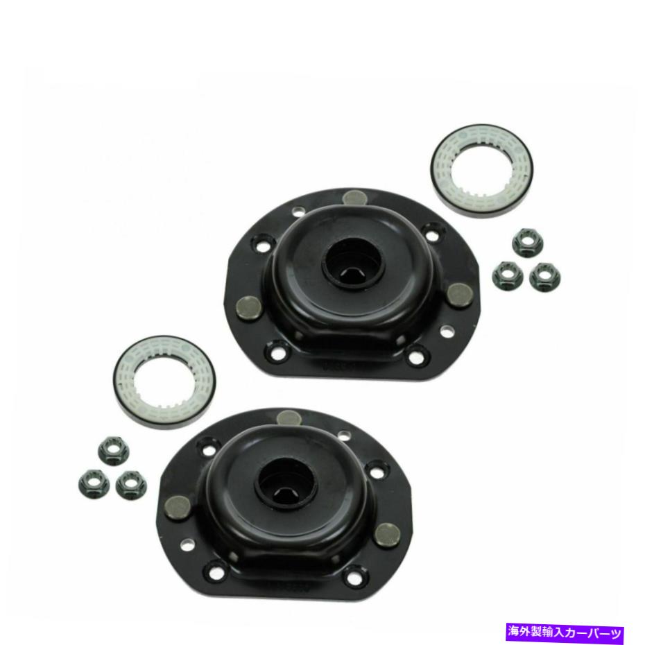 Strut Mount シボレーポンティアック用のフロントアッパーショックストラットマウントキットプレートベアリング2のセット2のセット Front Upper Shock Strut Mount Kit Plate Bearing Set of 2 For Chevrolet Pontiac【並行輸入品】