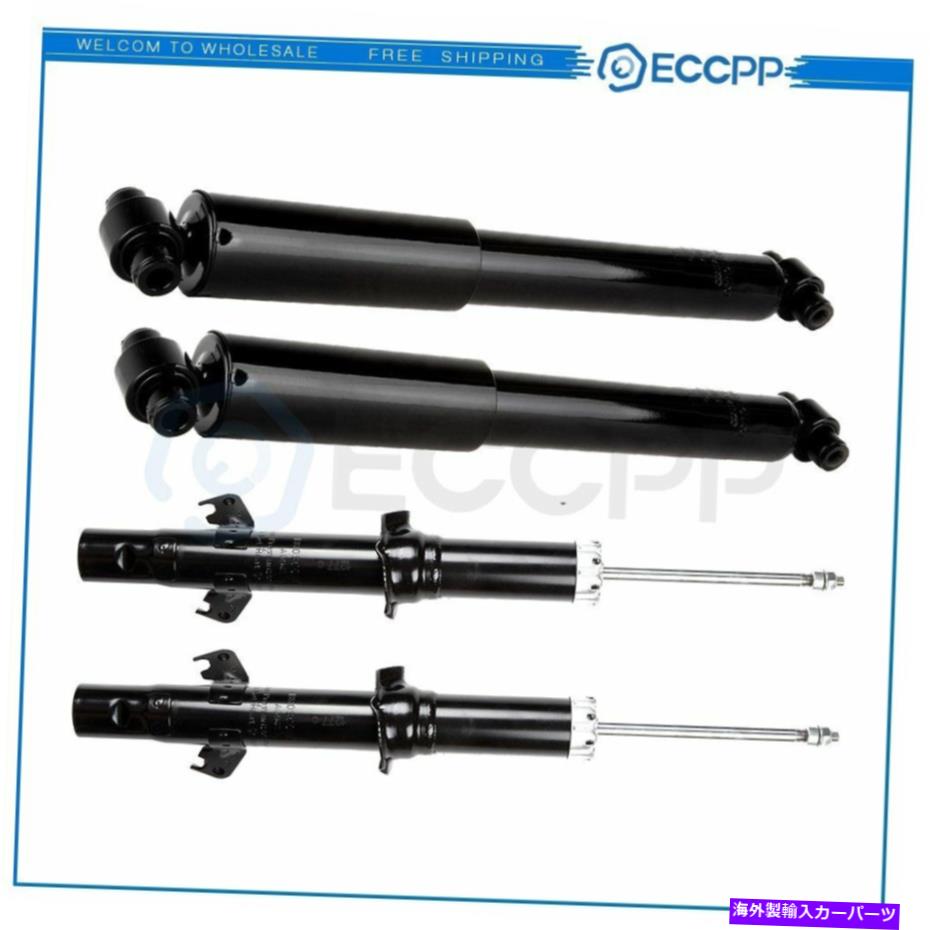 Strut Mount 2003年から2008年のフロントリアストラットショック6マツダ6左右eccpp Front Rear Struts Shocks For 2003-2008 Mazda 6 Left Right ECCPP【並行輸入品】