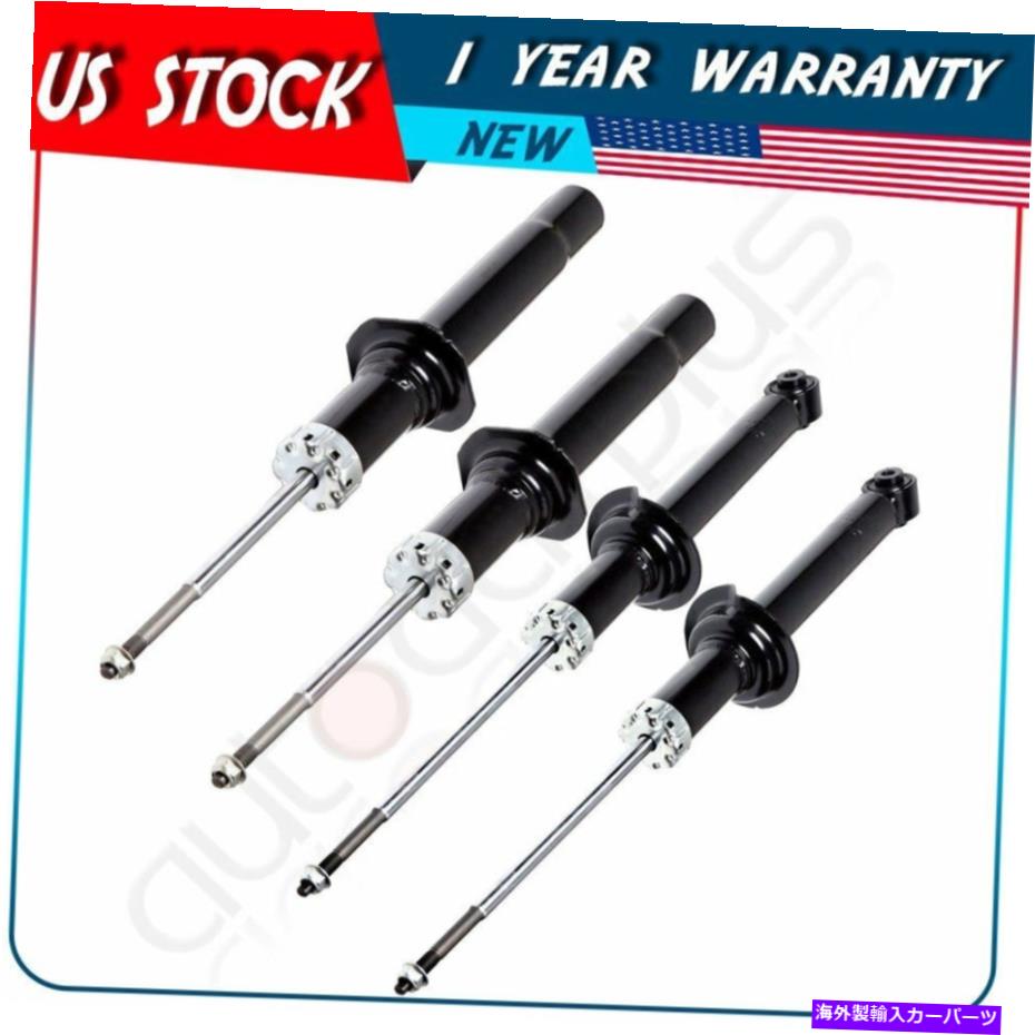 Strut Mount フルセットフロントリアベアストラットショックアブソーバー2004-2008 Acura TSX 2.4L Full Set Front Rear Bare Struts Shocks Absorbers For 2004-2008 Acura TSX 2.4L【並行輸入品】