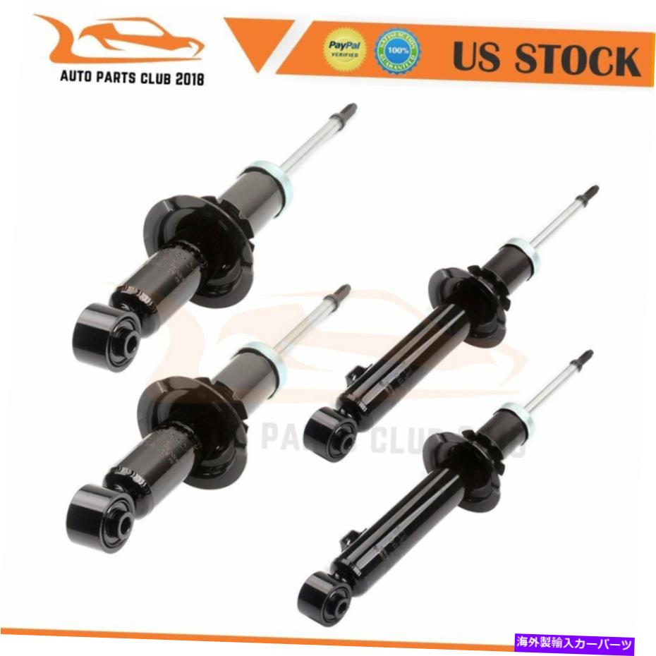 Strut Mount フロント＆リアベアストラットショック吸収体フルセット1990-1997 Mazda Miata Front & Rear Bare Struts Shocks Absorbers Full Set for 1990-1997 Mazda Miata【並行輸入品】