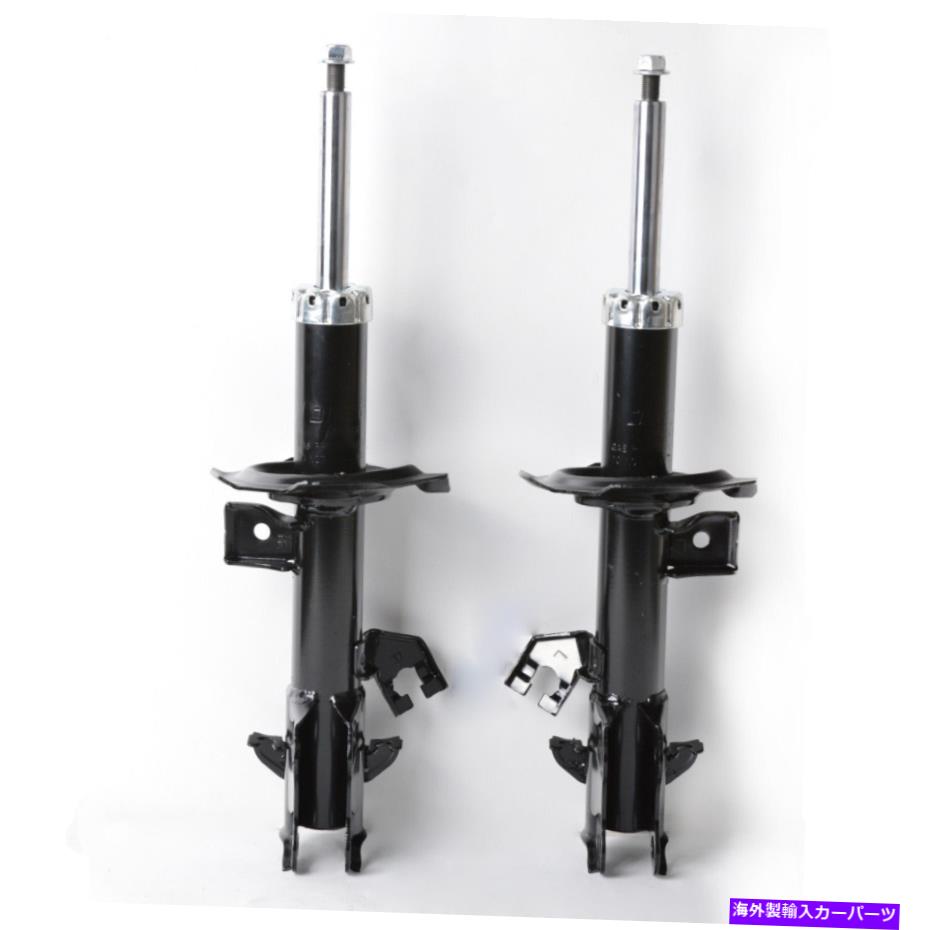 Strut Mount 1ペアフロントガスショックアブソーバーストラットキット07-11日産ティイダ/バージョン 1 Pair Front Gas Shock Absorber Strut Kit For 07-11 Nissan Tiida/Versa【並行輸入品】