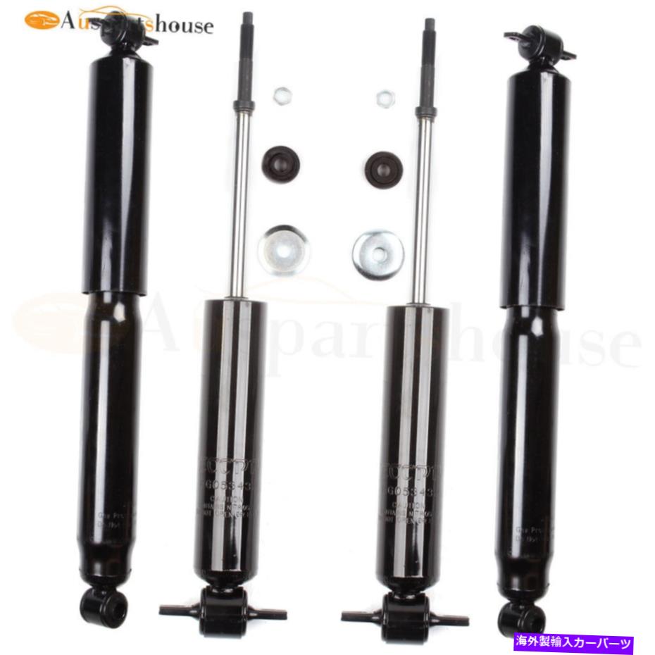 Strut Mount 4xフロントリアストラットショックアブソーバーGMC C2500郊外1992-1999 344273 4x Front Rear Struts Shocks Absorbers For GMC C2500 Suburban 1992-1999 344273【並行輸入品】