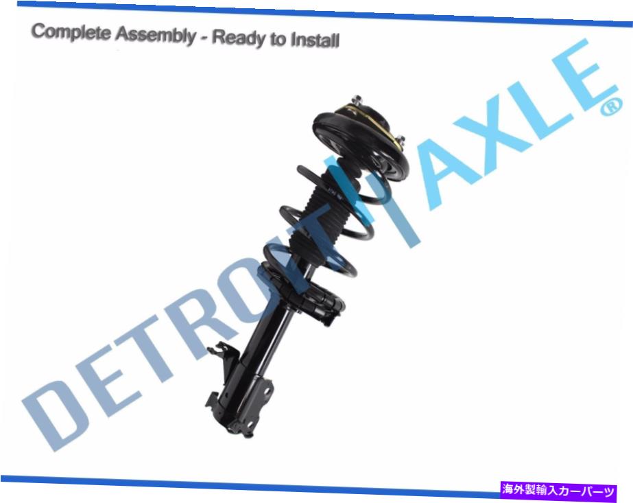Strut Mount マキシマのためのスプリングとマウント付きの新しい完全な助手側のクイックストラット New Complete Front Passenger Side Quick Strut with Spring & Mount for Maxima【並行輸入品】
