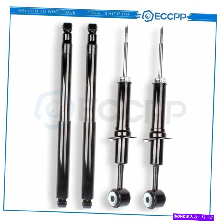 Strut Mount 2006年から2008年のフロントリアストラットショックリンカーンマークLT 4WD左右eccpp Front Rear Struts Shocks For 2006-2008 Lincoln Mark LT 4WD Left Right ECCPP【並行輸入品】