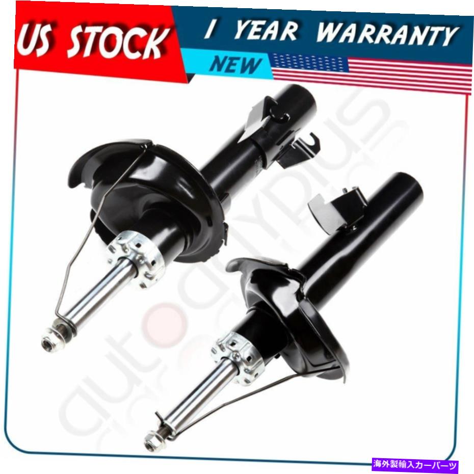 Strut Mount フロントペアショック2008-12ボルボC30 2007-13 C70のフロントペアショック Front Pair Shocks Struts Absorber for 2008-12 Volvo C30 2007-13 C70【並行輸入品】