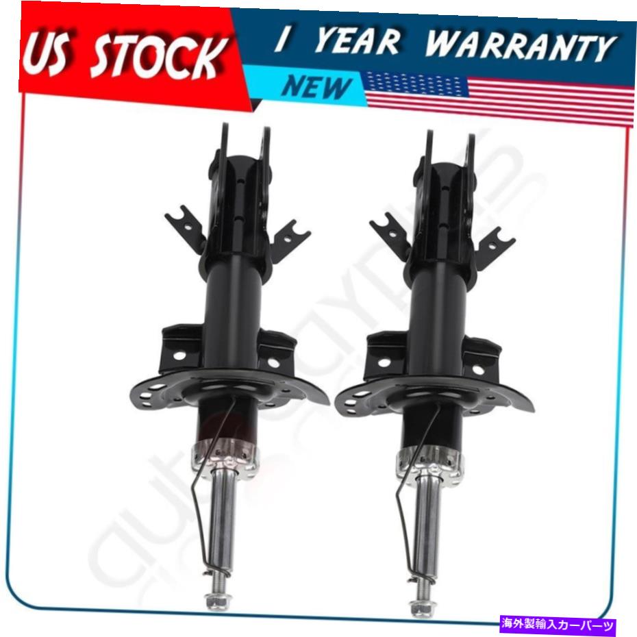 Strut Mount 2013-2020 Ford Fusion 2PCSフロント左と右のサスペンションショックストラット Fits 2013-2020 Ford Fusion 2pcs Front Left And Right Suspension Shock Struts【並行輸入品】