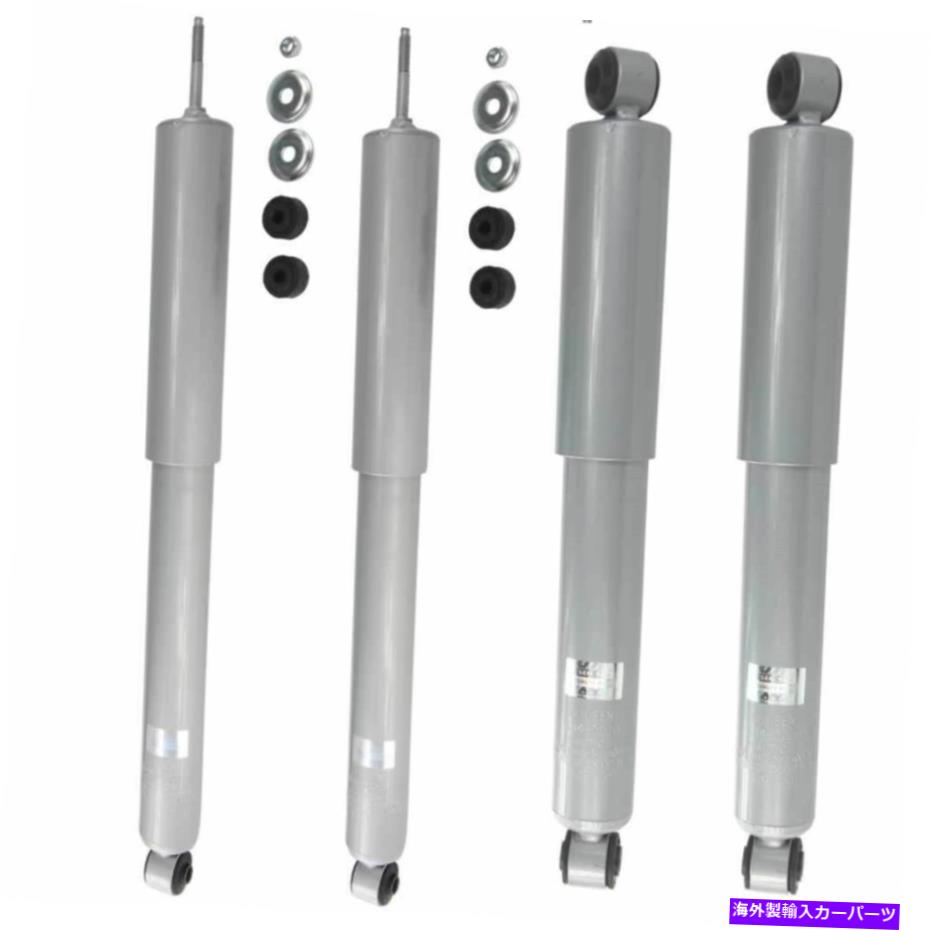 Strut Mount 87-95ジープラングラーのフロントリアの左右ショック Front Rear Left Right Shocks for 87-95 Jeep Wrangler【並行輸入品】