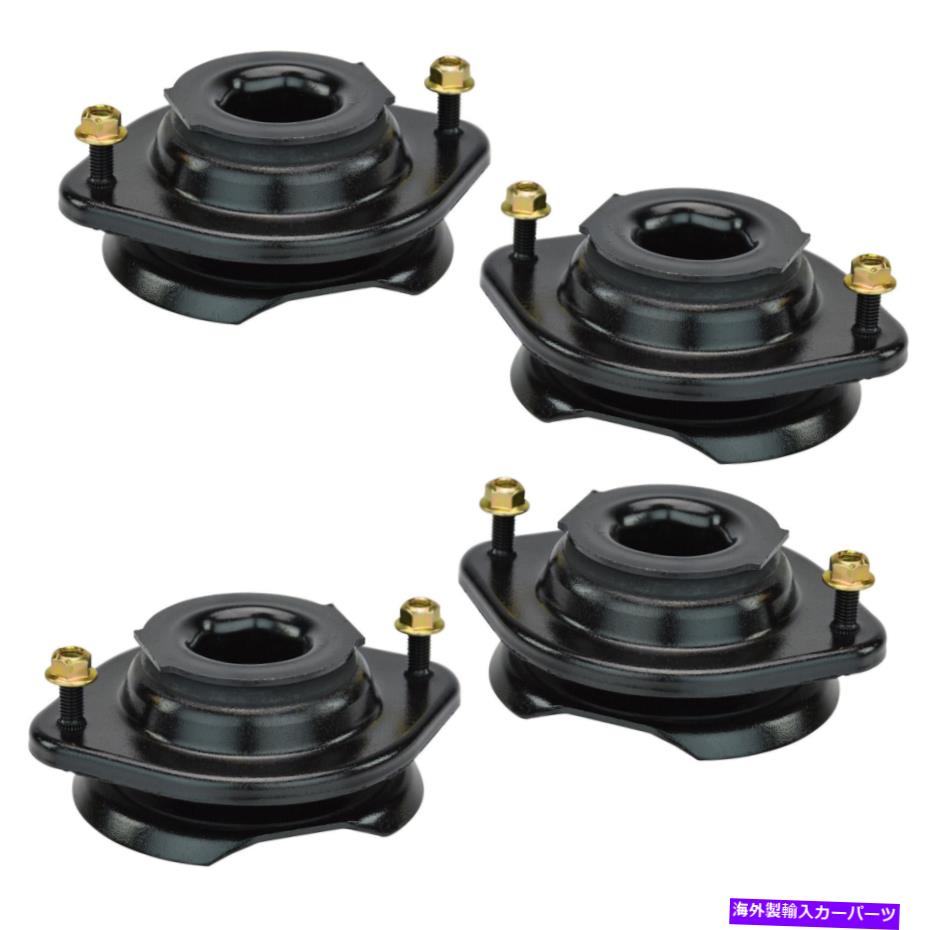 Strut Mount TRQフロントリアアッパーストラットマウントw/ベアリングキットセット4のMIATA MX5 MX-5 TRQ Front Rear Upper Strut Mount w/ Bearing Kit Set of 4 for Miata MX5 MX-5【並行輸入品】