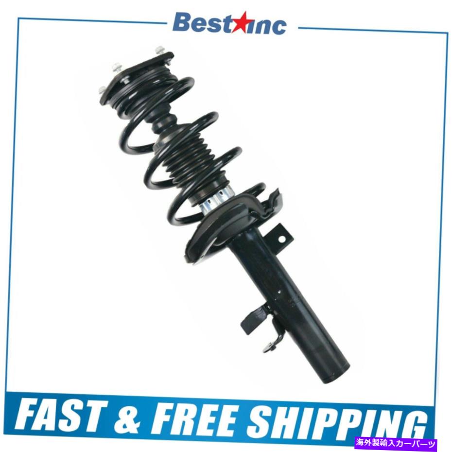 Strut Mount フロント右（1）2013フォードフォーカスの完全なストラット＆コイルスプリングアセンブリ Front Right (1) Complete Strut & Coil Spring Assembly for 2013 Ford Focus【並行輸入品】