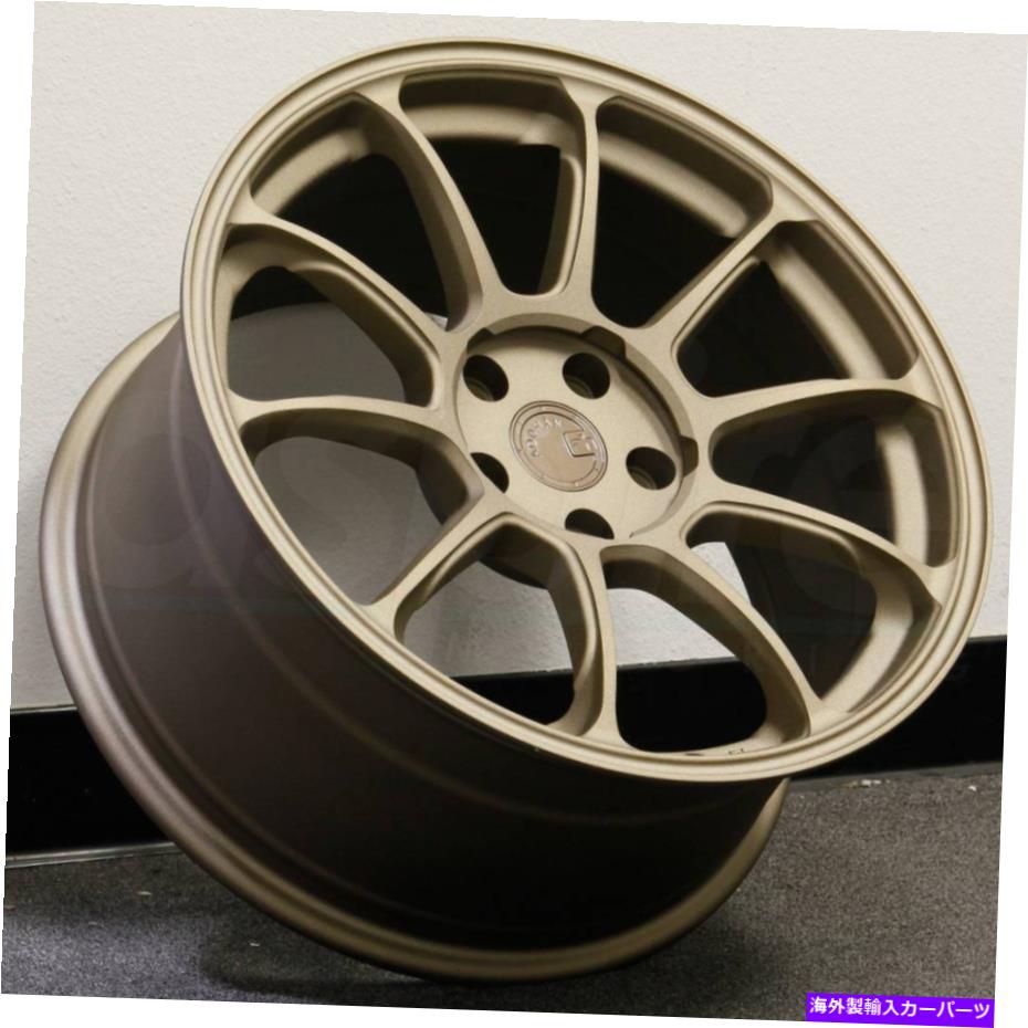 ホイール　４本セット 18x9ブロンズホイールaodhan ah06 ah6 5x114.3 30（4のセット）73.1 18x9 Bronze Wheels Aodhan AH06 AH6 5x114.3 30 (Set of 4) 73.1【並行輸入品】