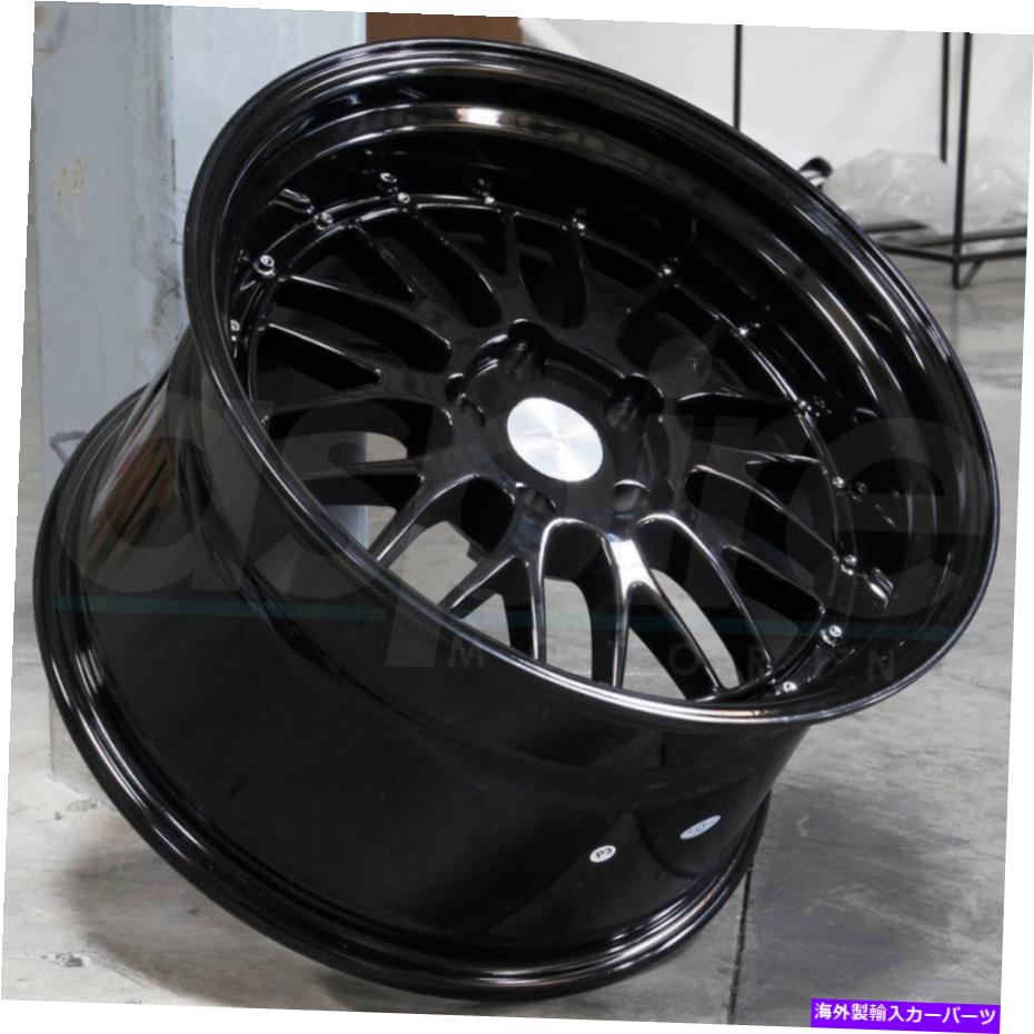 ホイール　４本セット 17x8.5グロスブラックホイールESR SR05 SR5 5x100 30（4のセット）73.1 17x8.5 Gloss Black Wheels ESR SR05 SR5 5x100 30 (Set of 4) 73.1【並行輸入品】｜Us Custom Parts Shop USDM