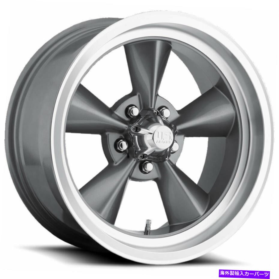 ホイール　４本セット 17x8ガンメタルホイールUS Mags U102 Standard 5x114.3 1（4のセット）72.56 17x8 Gun Metal Wheels US Mags U102 Standard 5x114.3 1 (Set of 4) 72.56【並行輸入品】