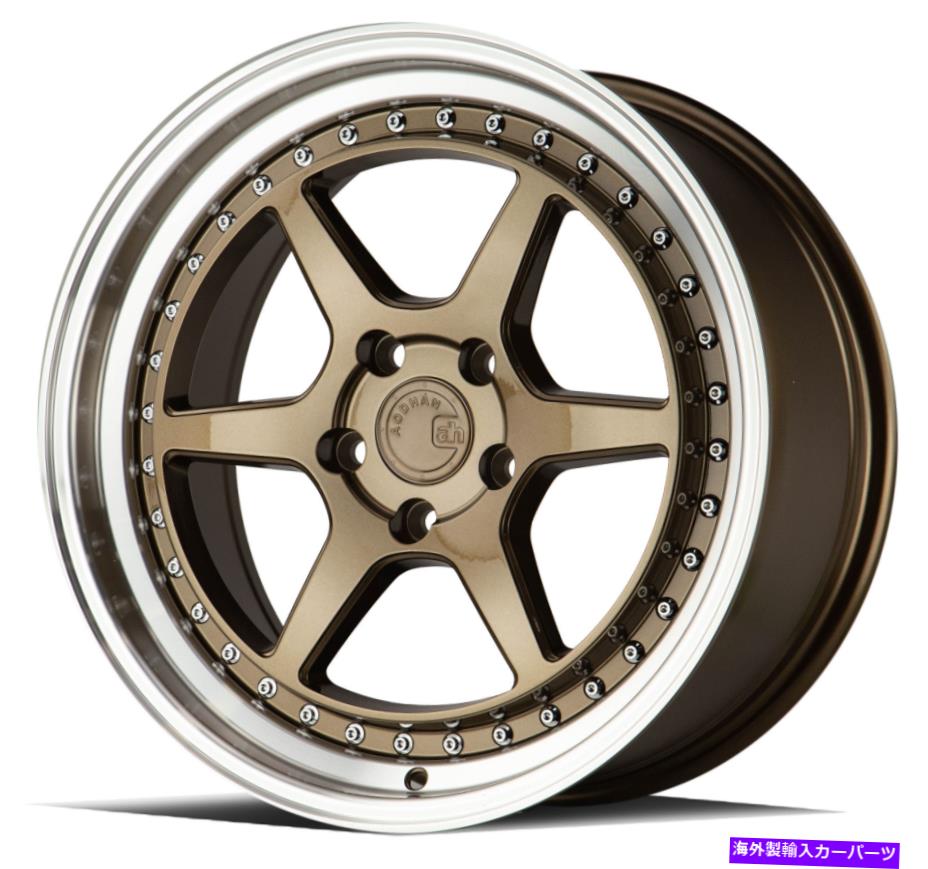 ホイール　４本セット 18x10.5ブロンズホイールaodhan DS09 DS9 5x114.3 15（4のセット）73.1 18x10.5 Bronze Wheels Aodhan DS09 DS9 5x114.3 15 (Set of 4) 73.1【並行輸入品】