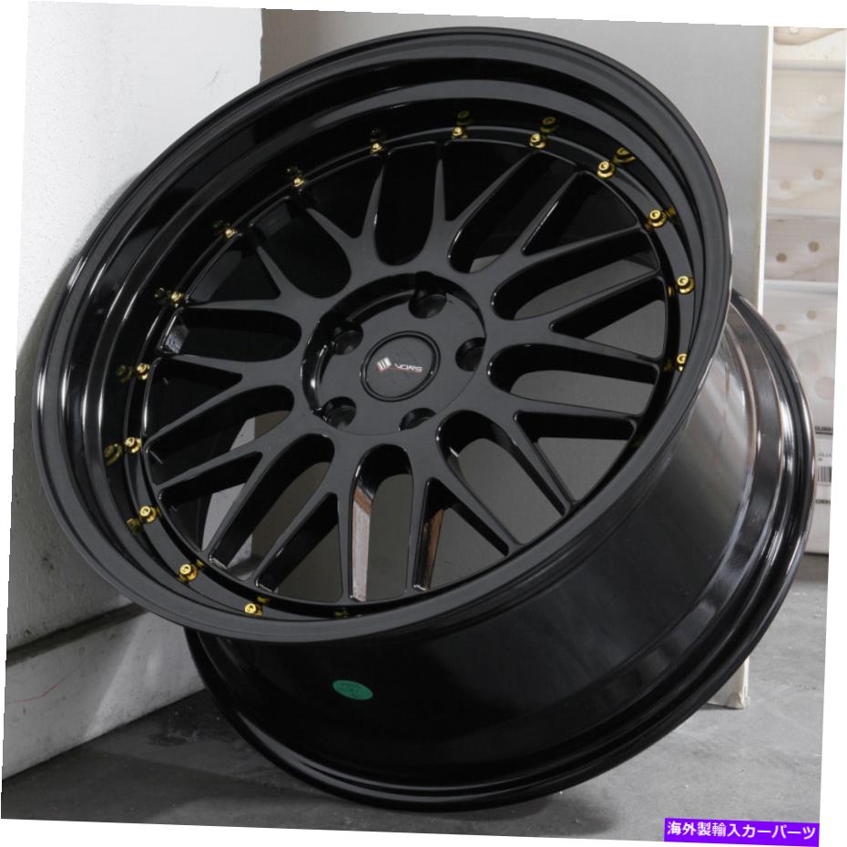 ホイール 4本セット 19x9.5グロスブラックホイールVORSVR8 5x110 22(4のセット)73.1 19x9.5 Gloss Black Wheels Vors VR8 5x110 22 (Set of 4) 73.1【並行輸入品】|Us Custom Parts Shop USDM
