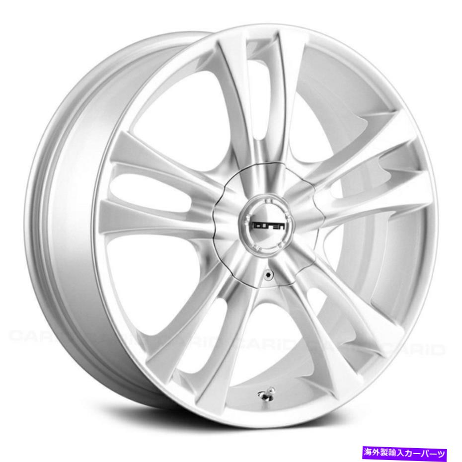 ホイール 4本セット 17x7ハイパーシルバーホイールツールレン3222 TR22 5x100/5x114.3 40(4のセット)72.62 17x7 Hyper Silver Wheels Touren 3222 TR22 5x100/5x114.3 40 (Set of 4) 72.62【並行輸入品】|Us Custom Parts Shop USDM
