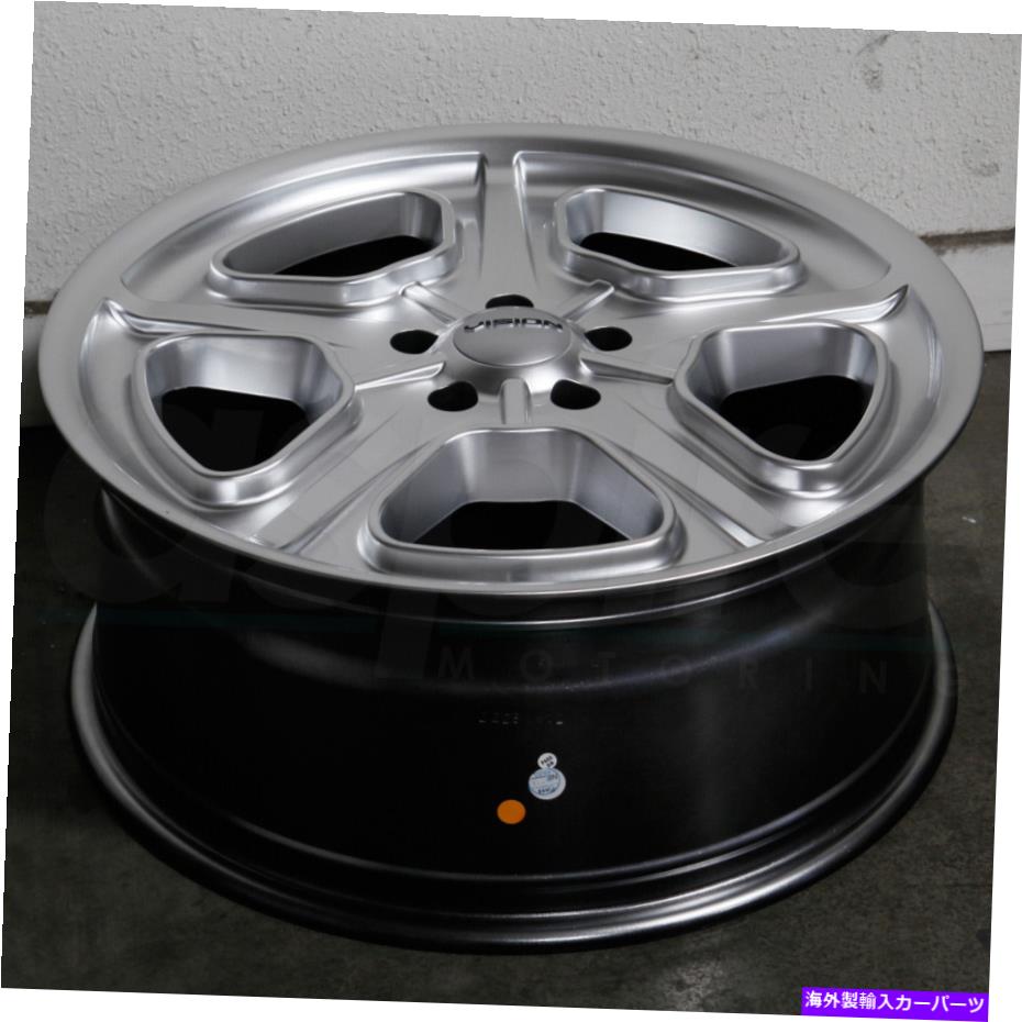 ホイール　４本セット 15x8ハイパーシルバーホイールビジョン147デイトナ5x4.75/5x120.65 0（4のセット）83 15x8 Hyper Silver Wheels Vision 147 Daytona 5x4.75/5x120.65 0 (Set of 4) 83【並行輸入品】