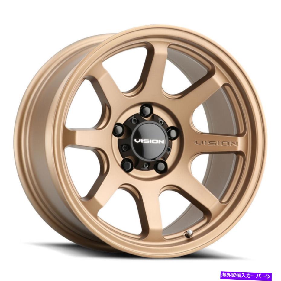 ホイール　４本セット 17x9ブロンズホイールビジョン351フロー6x135 0（4のセット）87.1 17x9 Bronze Wheels Vision 351 Flow 6x135 0 (Set of 4) 87.1【並行輸入品】｜Us Custom Parts Shop USDM