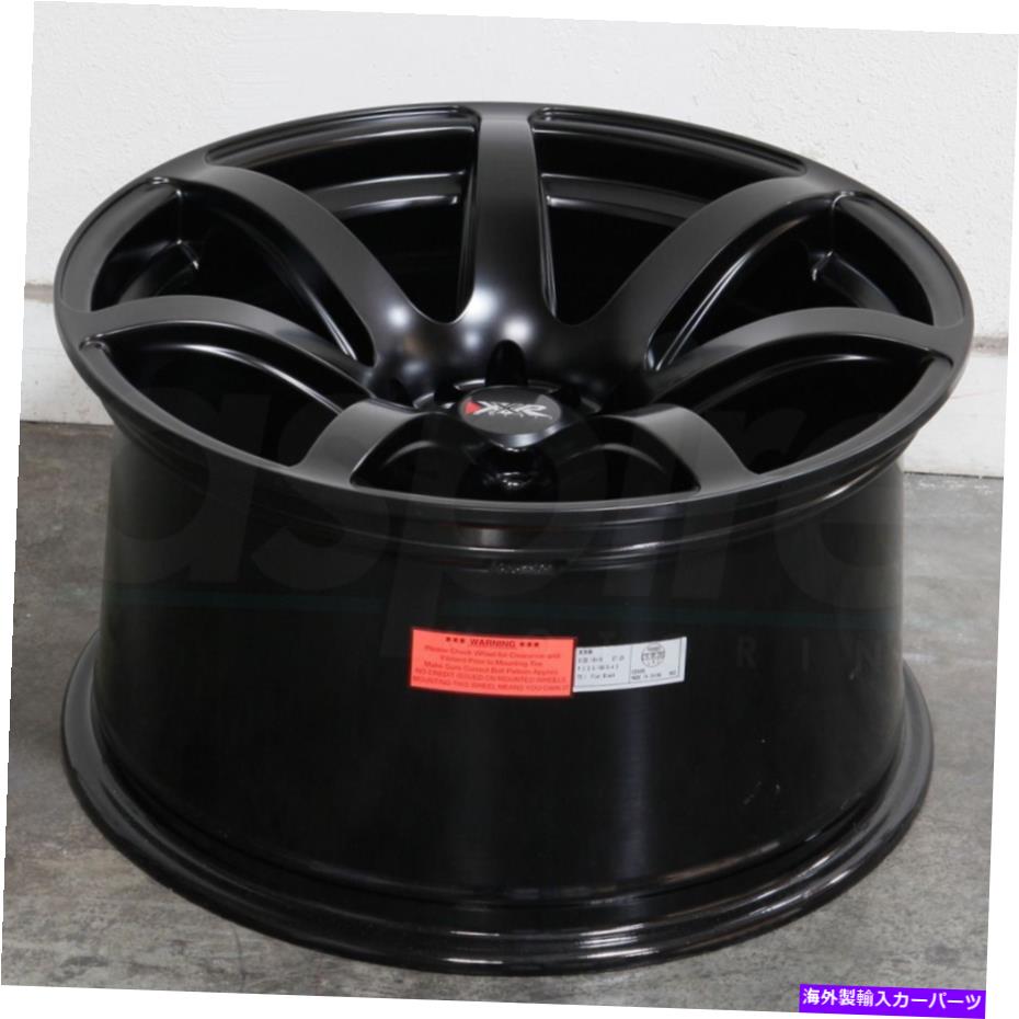 ホイール　４本セット 18x8.5フラットブラックホイールXXR 560 5x100/5x114.3 35（4のセット）73.1 18x8.5 Flat Black Wheels XXR 560 5x100/5x114.3 35 (Set of 4) 73.1【並行輸入品】