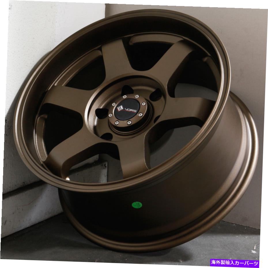 ホイール　４本セット 18x9ブロンズホイールVORS VE37フィットタコマ4runner FJクルーザー6x5.5/6x139.7 0（セット 18x9 Bronze Wheels Vors VE37 fit Tacoma 4Runner FJ Cruiser 6x5.5/6x139.7 0 (Set【並行輸入品】｜Us Custom Parts Shop USDM