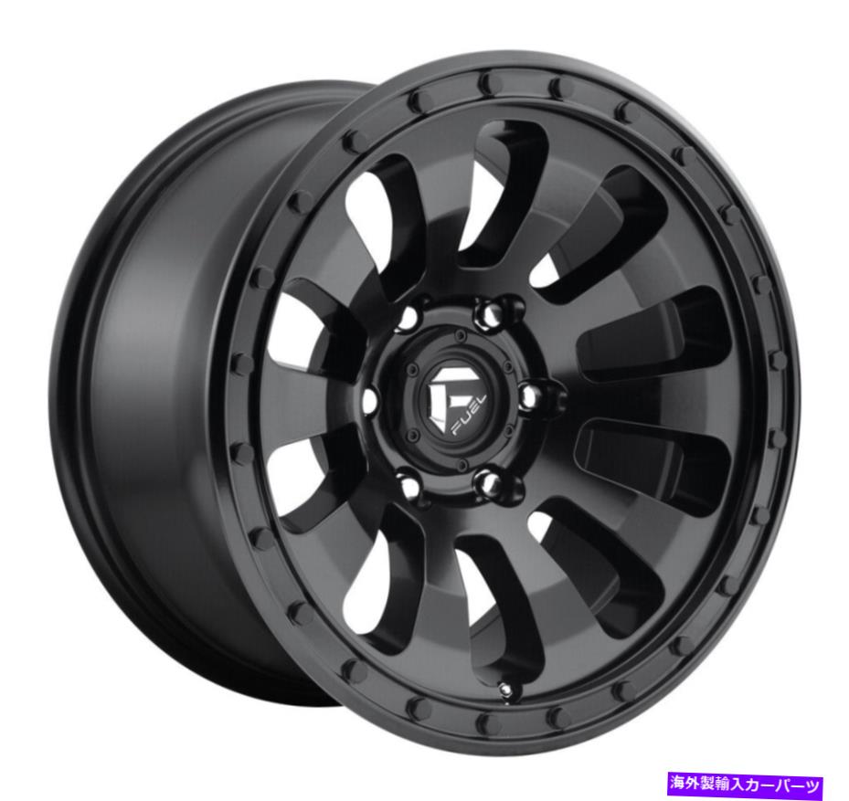 ホイール 4本セット 15x7マットブラックホイール燃料D630戦術UTV 4x137 38(4のセット)110.1 15x7 Matte Black Wheels Fuel D630 Tactic UTV 4x137 38 (Set of 4) 110.1【並行輸入品】|Us Custom Parts Shop USDM