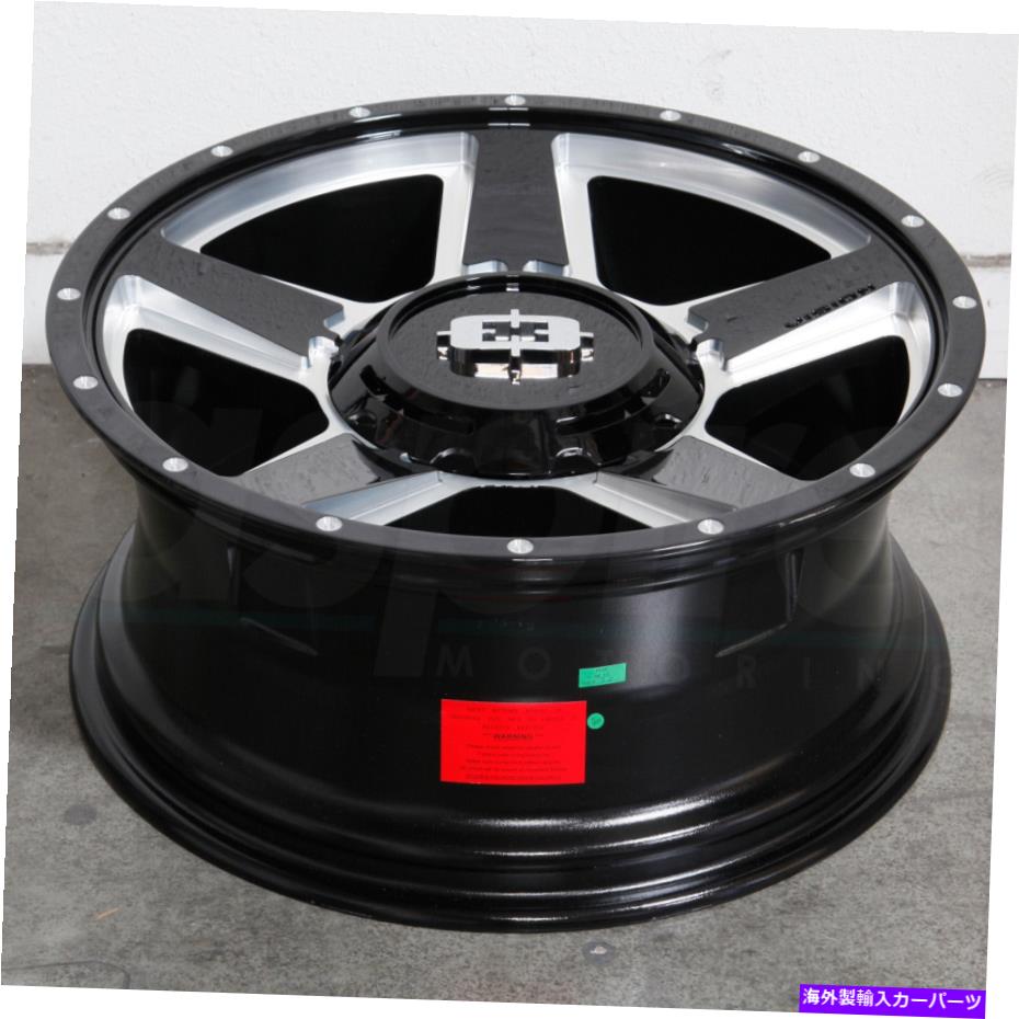 ホイール 4本セット 15x6ブラックミリングホイールビジョンHD 390 Empire 6x5.5/6x139.7 0(4のセット)108 ne 15x6 Black Milled Wheels Vision HD 390 Empire 6x5.5/6x139.7 0 (Set of 4) 108 Ne【並行輸入品】|Us Custom Parts Shop USDM