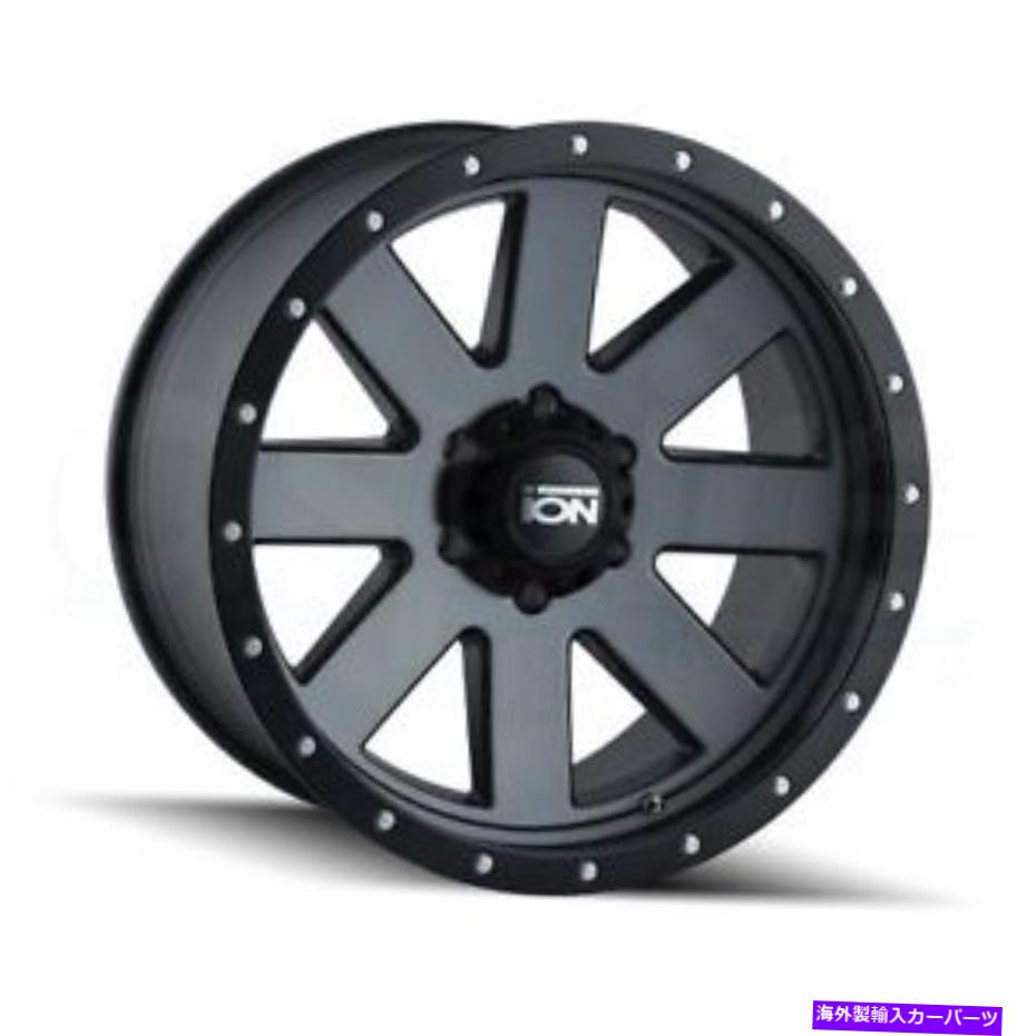 ホイール 4本セット 17x8.5ガンメタルブラックホイールイオン134 5x5/5x127 6(4のセット)83.82 17x8.5 Gunmetal Black Wheels Ion 134 5x5/5x127 6 (Set of 4) 83.82【並行輸入品】|Us Custom Parts Shop USDM