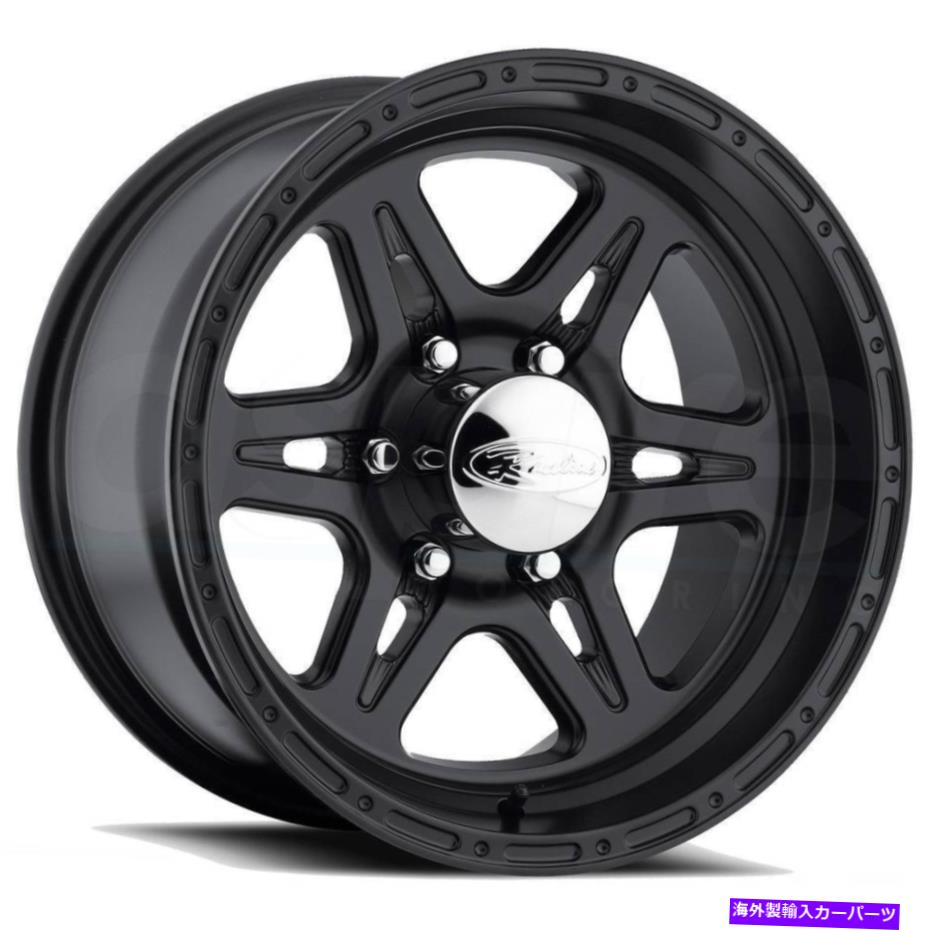 ホイール　４本セット 16x8ブラックホイールレースライン891 Renegade 6 6x5.5/6x139.7 0（4のセット）107.95 16x8 Black Wheels Raceline 891 Renegade 6 6x5.5/6x139.7 0 (Set of 4) 107.95【並行輸入品】｜Us Custom Parts Shop USDM