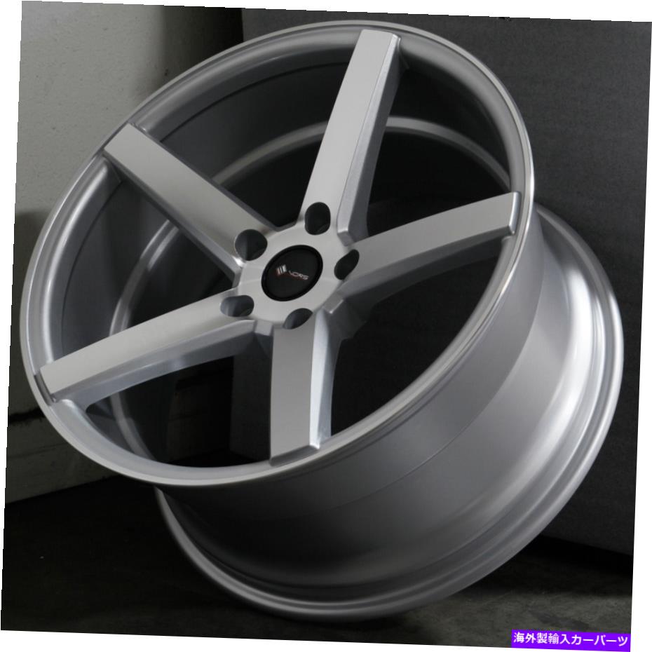 ホイール　４本セット 18x8.5/18x9.5シルバーホイールVORS TR5 5x114.3 35/35（4のセット）73.1 18x8.5/18x9.5 Silver Wheels Vors TR5 5x114.3 35/35 (Set of 4) 73.1【並行輸入品】
