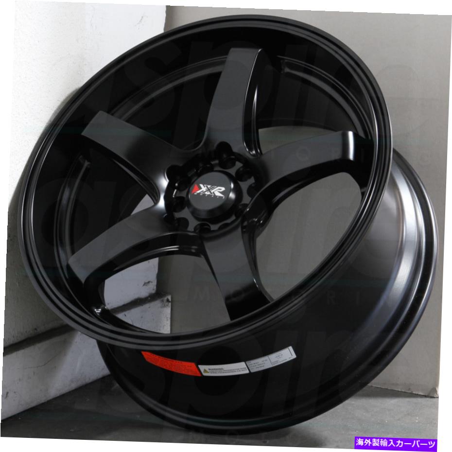 ホイール　４本セット 18x10フラットブラックホイールXXR 555 5x100/5x114.3 25（4のセット）73.1 18x10 Flat Black Wheels XXR 555 5x100/5x114.3 25 (Set of 4) 73.1【並行輸入品】｜Us Custom Parts Shop USDM