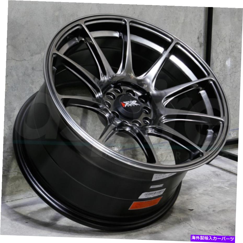 ホイール 4本セット 17x8.25クロムブラックホイールXXR 527 5x100/5x114.3 25(4のセット)73.1 17x8.25 Chromium Black Wheels XXR 527 5x100/5x114.3 25 (Set of 4) 73.1【並行輸入品】|Us Custom Parts Shop USDM